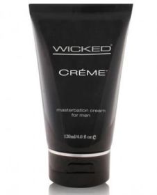 Wicked sensual care collection 4 oz creme to liquid masturbation cream for men - creme