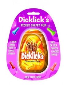 Dicklicks Pecker Shaped Gum Cinnamon