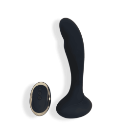 Gaea: Vibrating Black Dildo