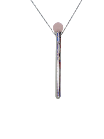 Minerva: Stainless Steel Wearable Vibrator (Color: Silver)