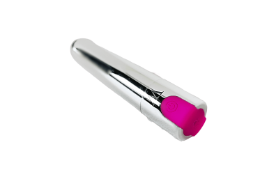 Eos: an extremely powerful small bullet vibrator with a warming feature (Color: Silver)